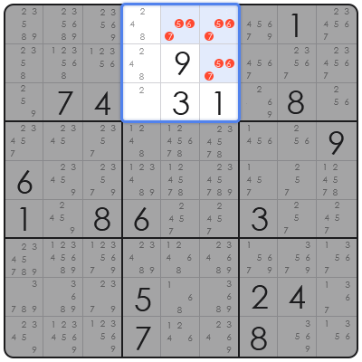 6 x 6 sudoku